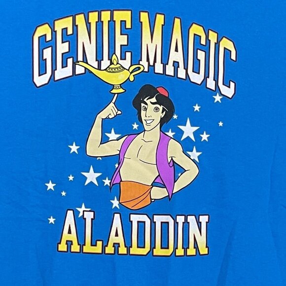 Disney Aladdin, Genie Magic, Cartoon Movie, Graphic T-shirt size XL - Picture 2 of 4